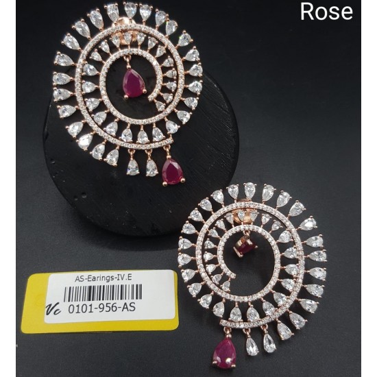 ROSE AS- EARRING
