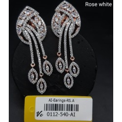 ROSE WHITE AI-EARING